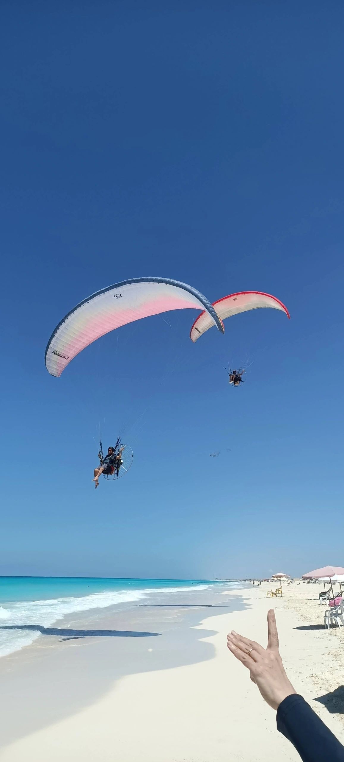 Professional paramotor pilot